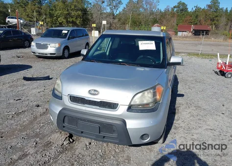2011 Kia Soul + from USA, damaged, VIN KNDJT2A20B7283789